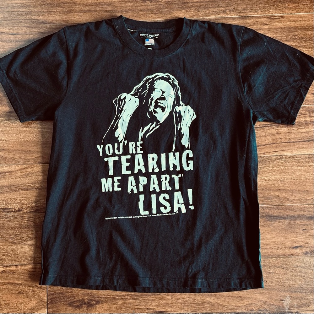 Tommy Wiseau The Room Fan T-Shirt Small